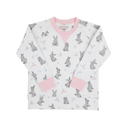 Cassidy Comfy Crewneck pink bunnies - Après NJ