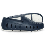 Blue/White Floafers
