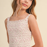Floral Tiered Midi Dress