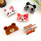 Cute Animal Head Claw Hair Clips