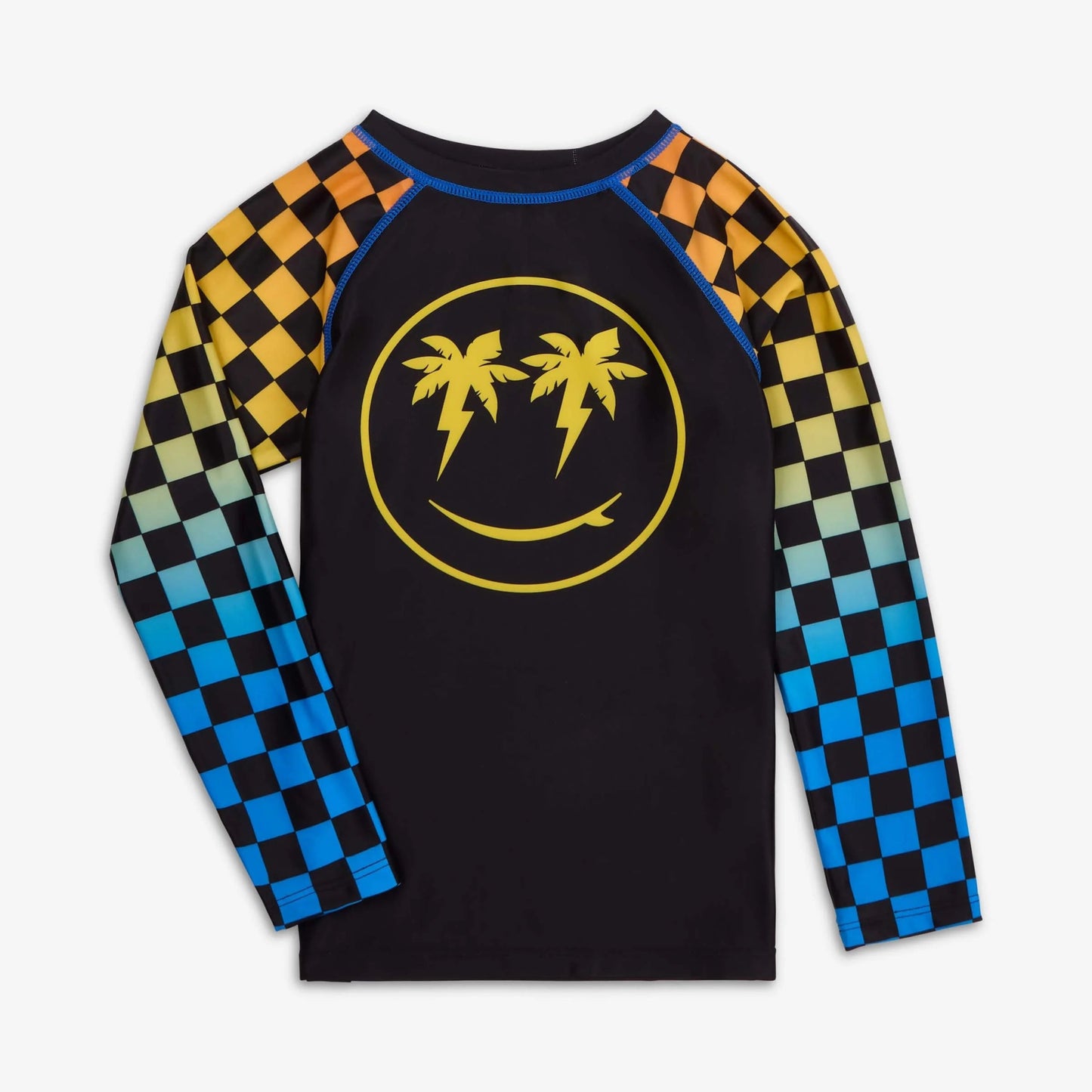 Checkerboard Boys Swim Rash Guard - Après NJ