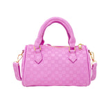 Checkered Canvas Duffle Handbag - Après NJ