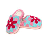 Checkered Flower Slippers - Après NJ