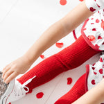 Cherry Cable Knit Tights - Après NJ