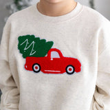 Christmas Truck Patch Sweatshirt - Après NJ