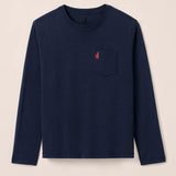 Coastal Way Jr. Long Sleeve Pocket T-Shirt - Après NJ