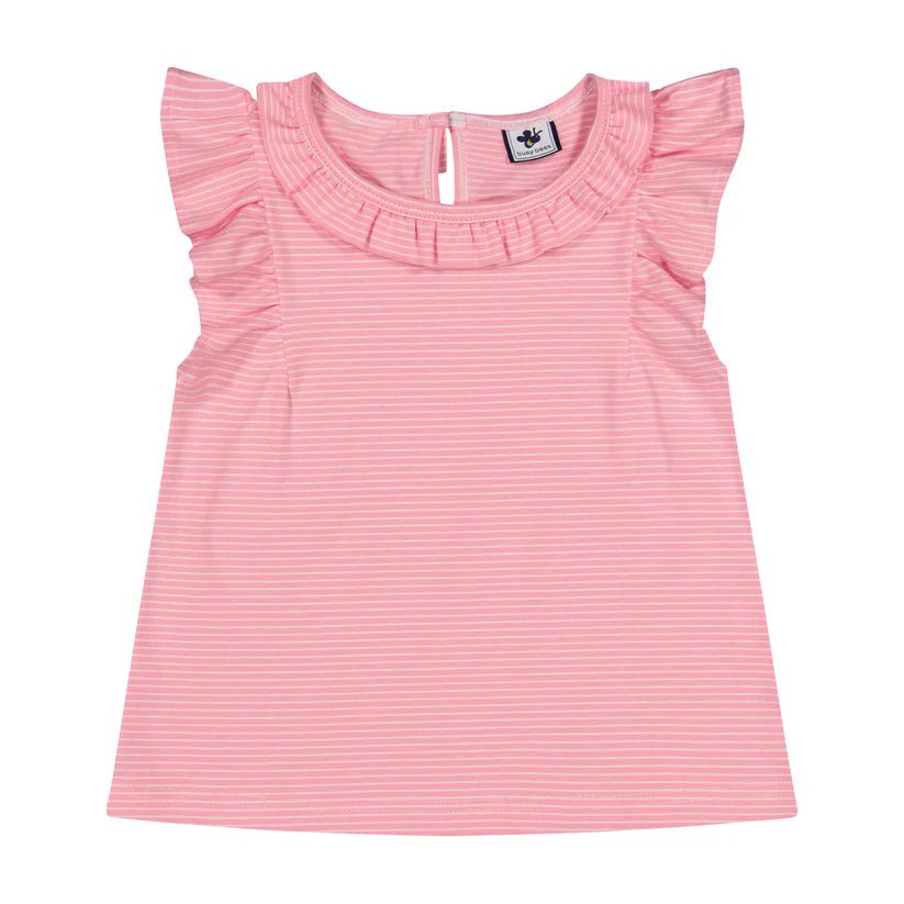 Collette Top in Pink Stripe - Après NJ
