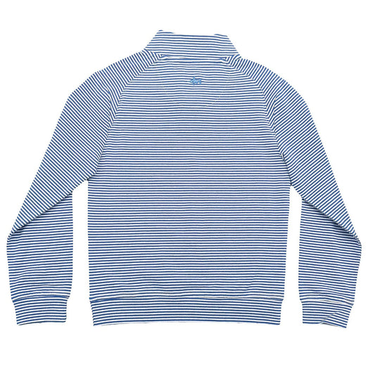 Collins Quarter Zip - Blue Stripe - Après NJ