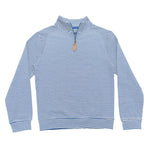 Collins Quarter Zip - Blue Stripe - Après NJ