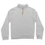Collins Quarter Zip - Khaki Stripe - Après NJ