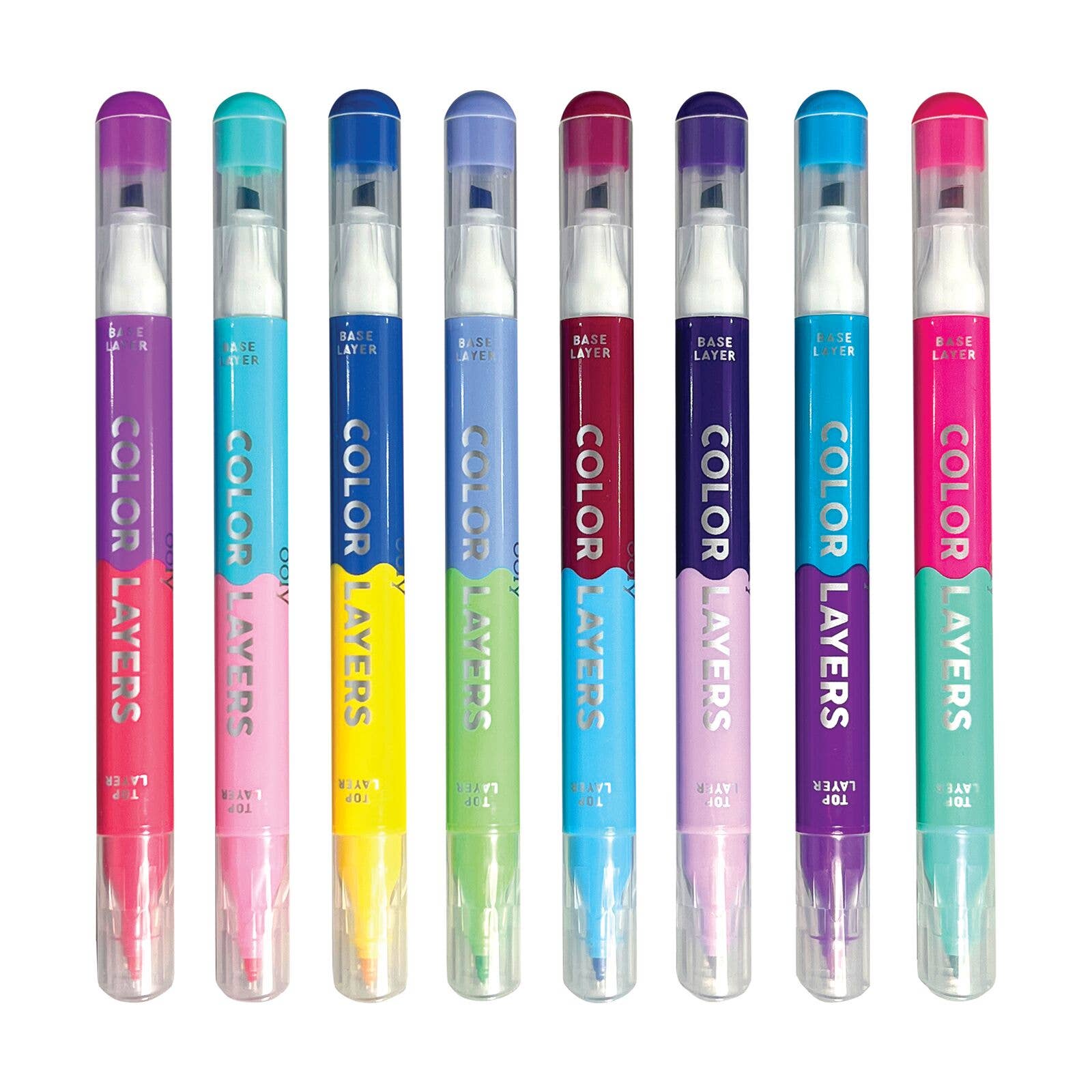 Color Layers Double - Ended Layering Markers - Set of 8 - Après NJ