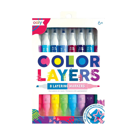 Color Layers Double - Ended Layering Markers - Set of 8 - Après NJ