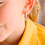 Cream Bow Earring Charms - Après NJ