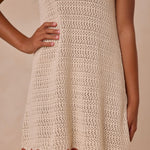 Crochet Tank Mini Dress - Natural - Après NJ