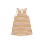 Crochet Tank Mini Dress - Pink Stripe - Après NJ
