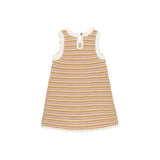 Crochet Tank Mini Dress - Pink Stripe - Après NJ
