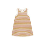 Crochet Tank Mini Dress - Pink Stripe - Après NJ