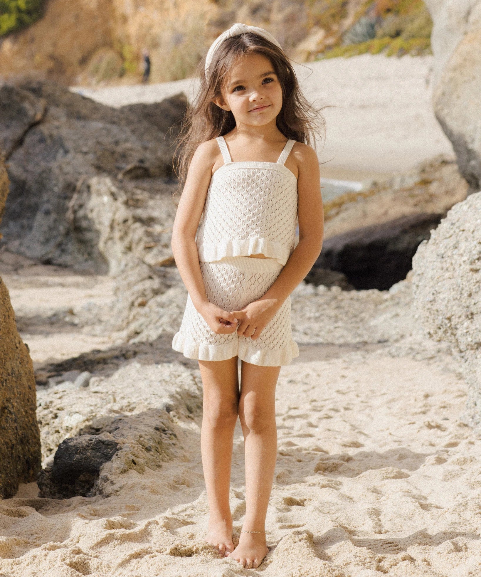 Crochet Tank Set - Ivory - Après NJ