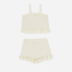 Crochet Tank Set - Ivory - Après NJ