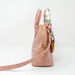 Crocodile Scarf Moon Handbag - Après NJ