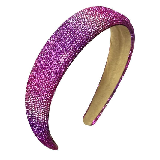 Crystallized Ombre Pink Headband - Après NJ