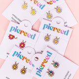 Rainbow Daisy Charms