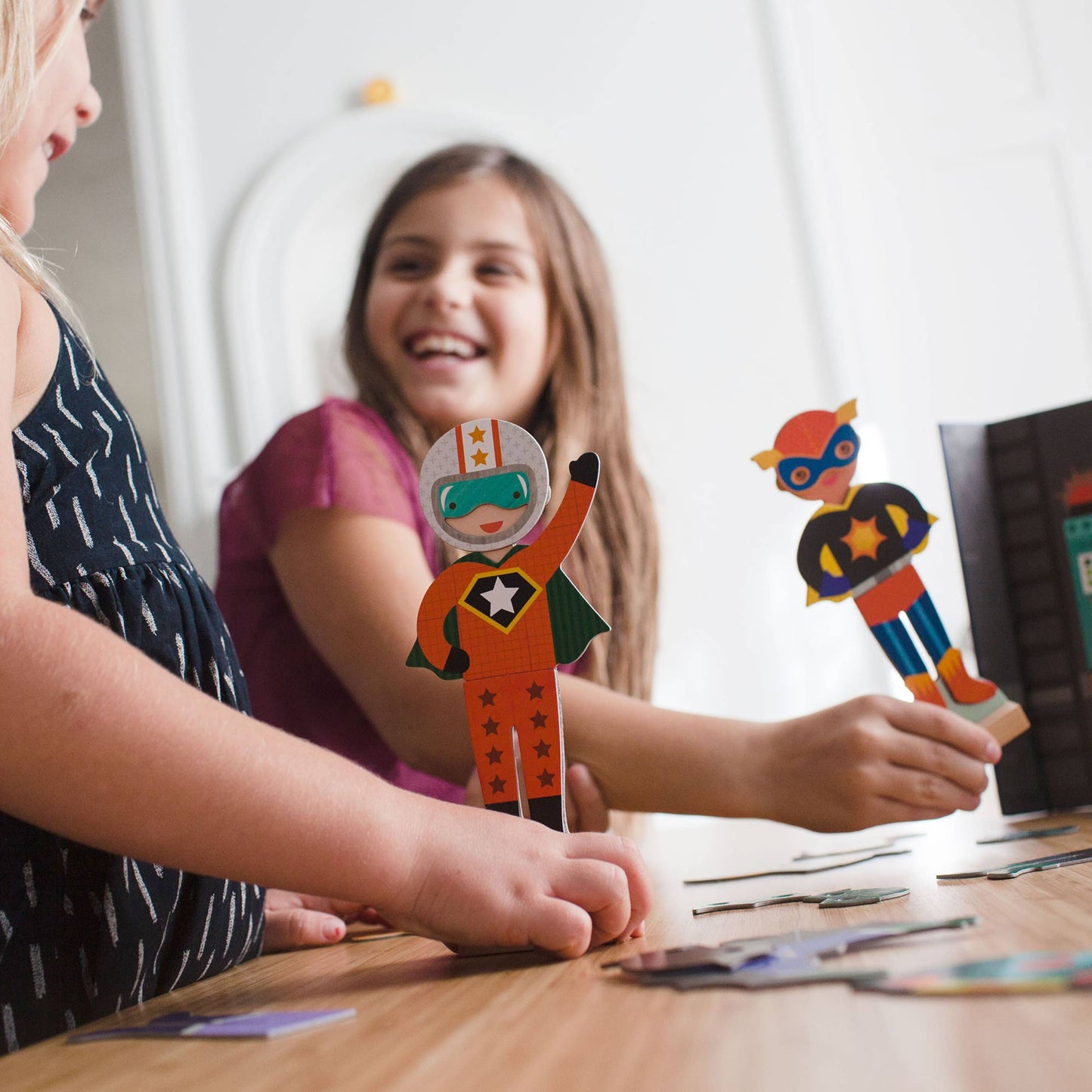 Superheroes Magnetic Play Set