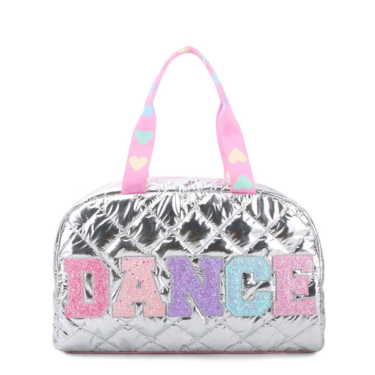 'Dance' Metallic Quilted Medium Duffle Bag - Après NJ