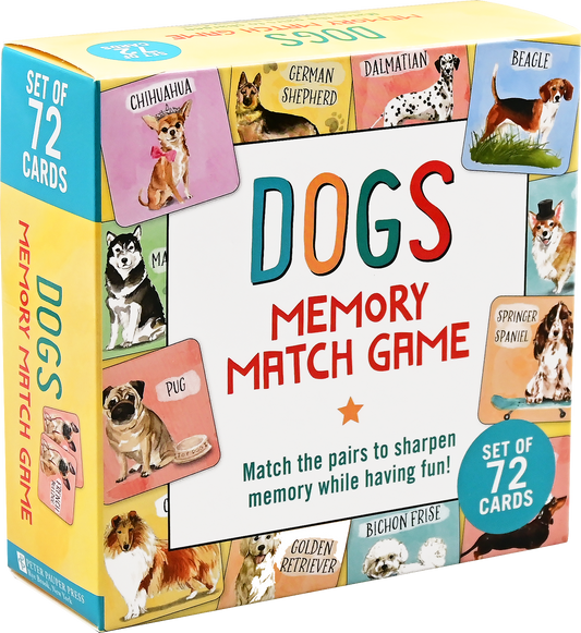 Dogs Memory Match Game