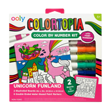 Unicorn Funland Paint Marker By Number Kit