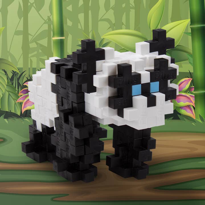 Panda plus plus in the jungle