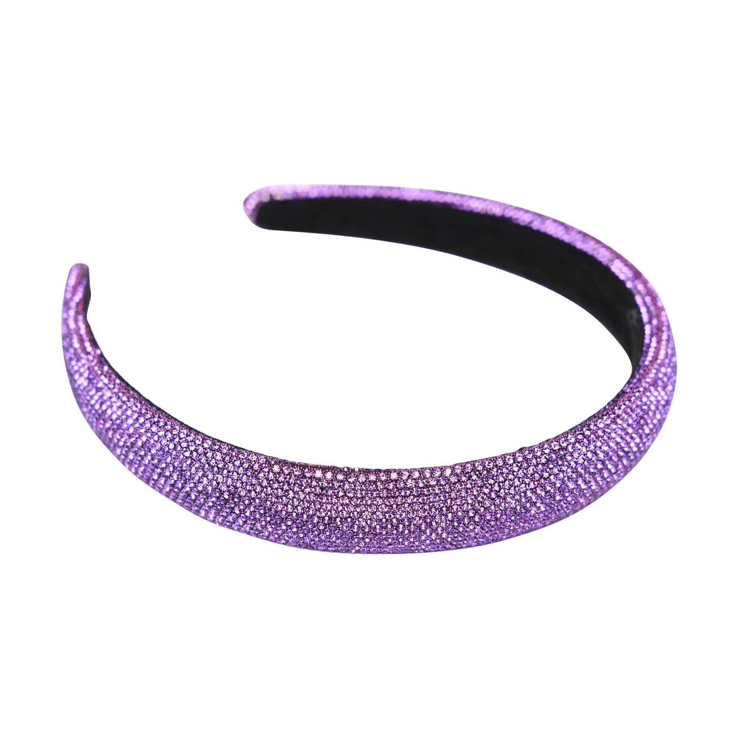 Girls Crystal Puff Headband  (2 color options)