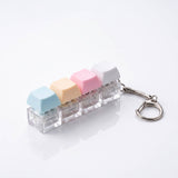 Colorful keycap clicker