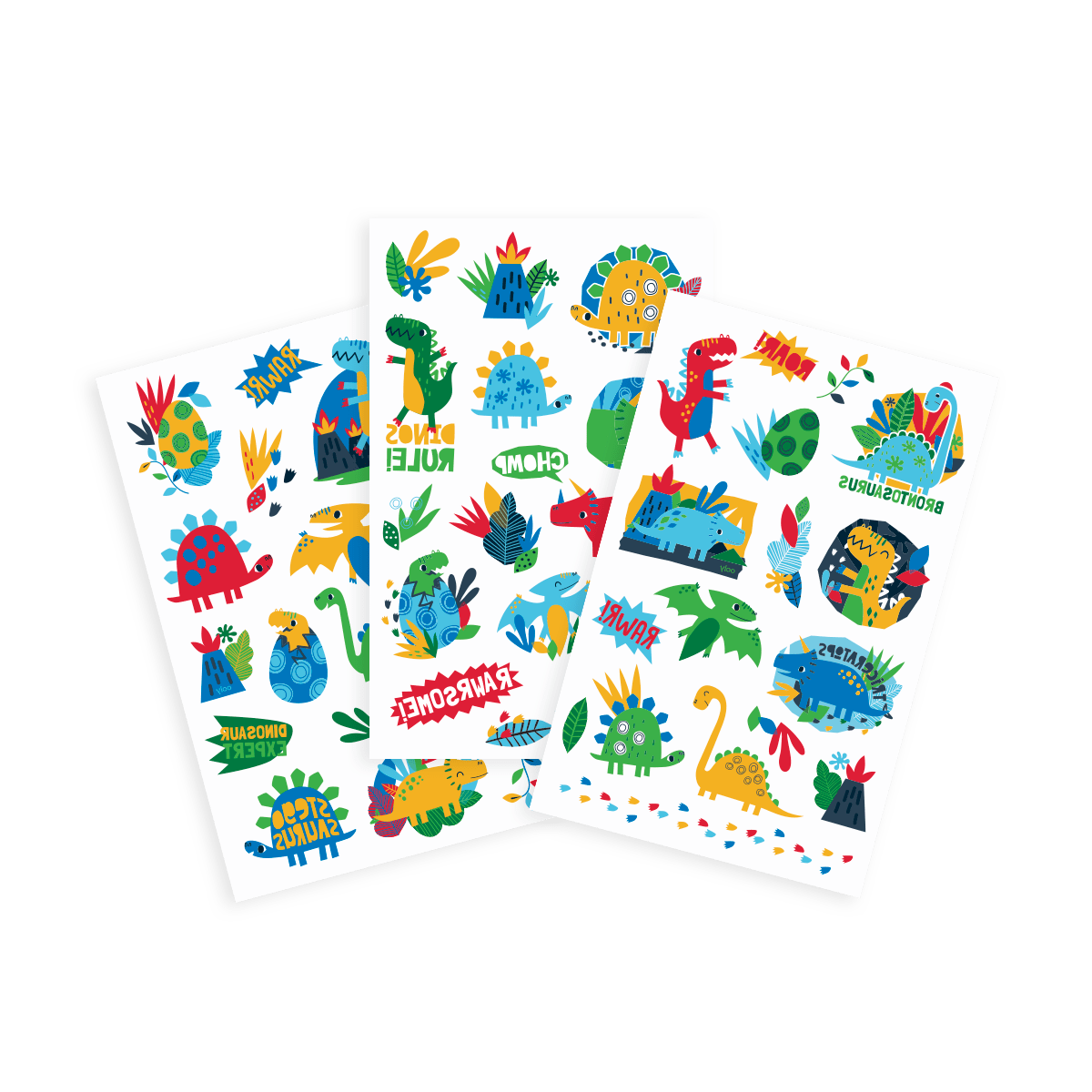 Dino Days Temporary Tattoos - Après NJ