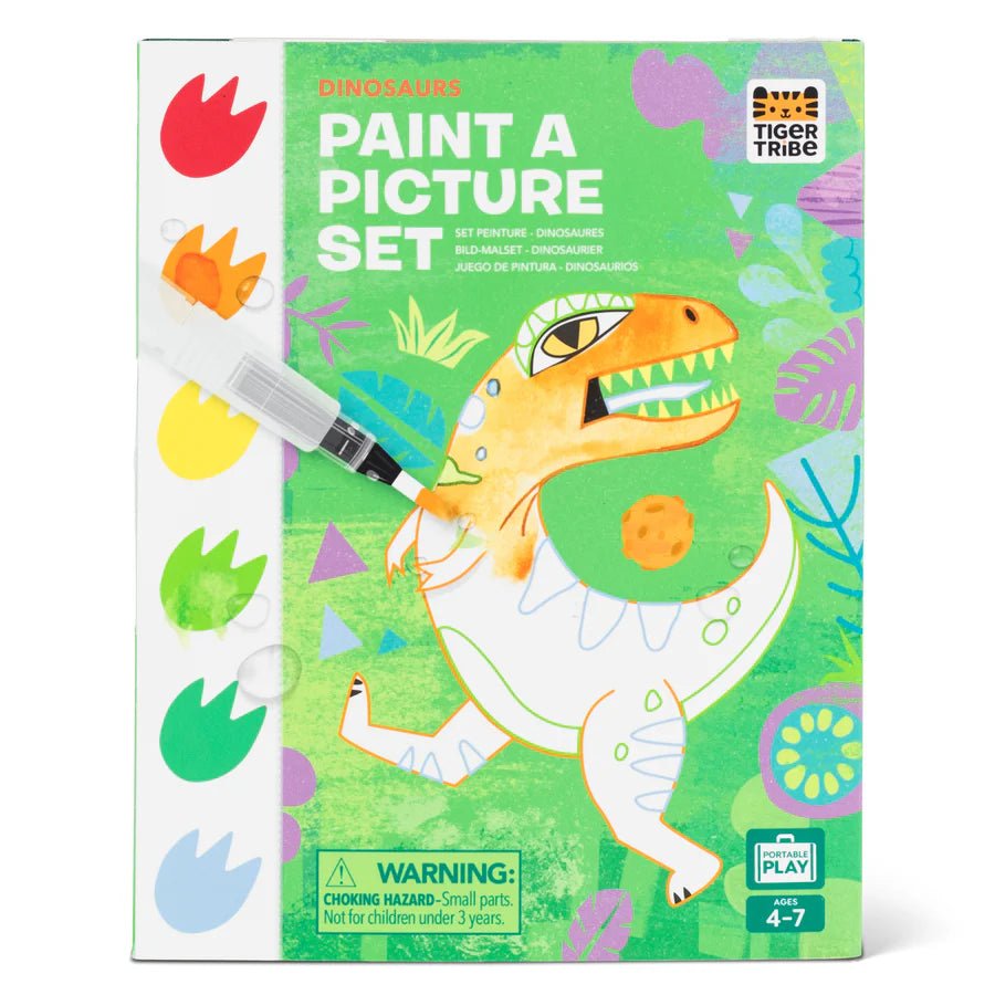 Dinosaur Paint - a - Picture Set - Après NJ