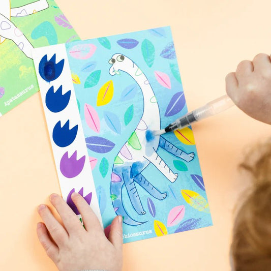 Dinosaur Paint - a - Picture Set - Après NJ