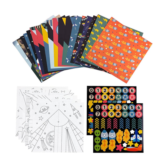 D.I.Y. Paper Air Planes Activity Kit - Après NJ