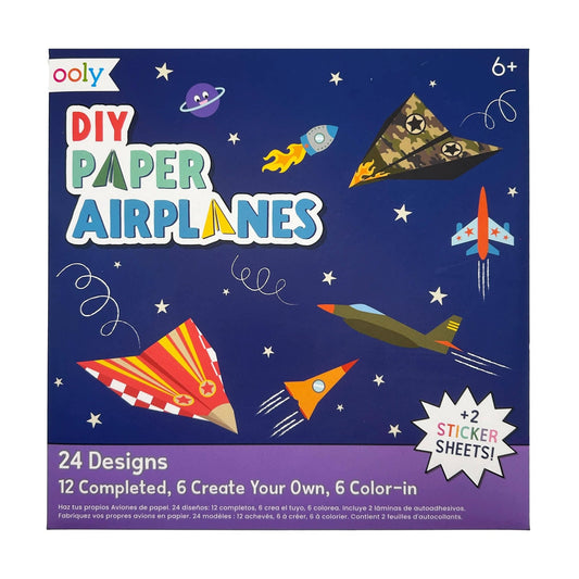D.I.Y. Paper Air Planes Activity Kit - Après NJ