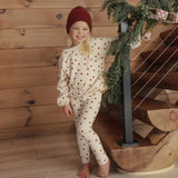 Spongy Knit Set Ruby Dots