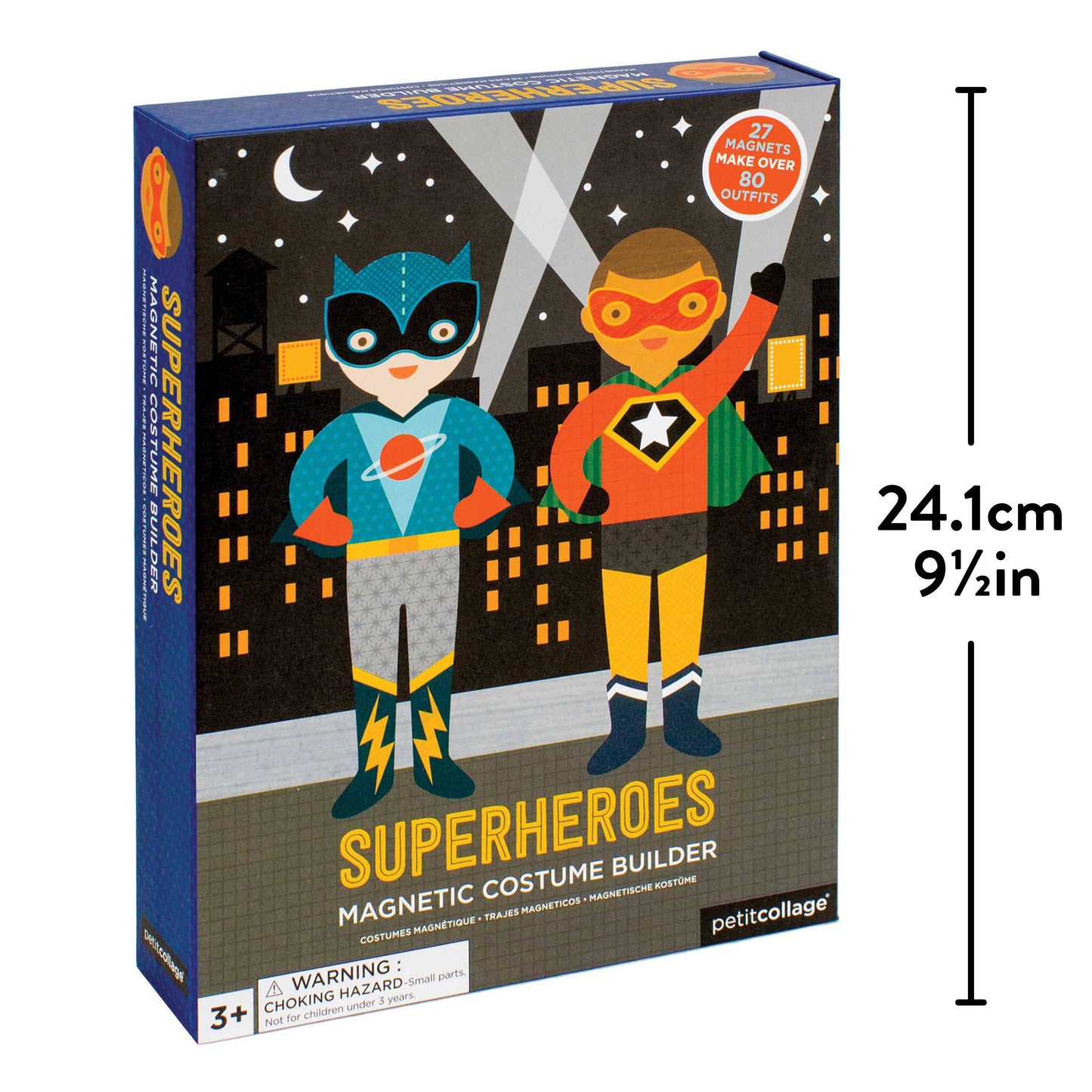 Superheroes Magnetic Play Set