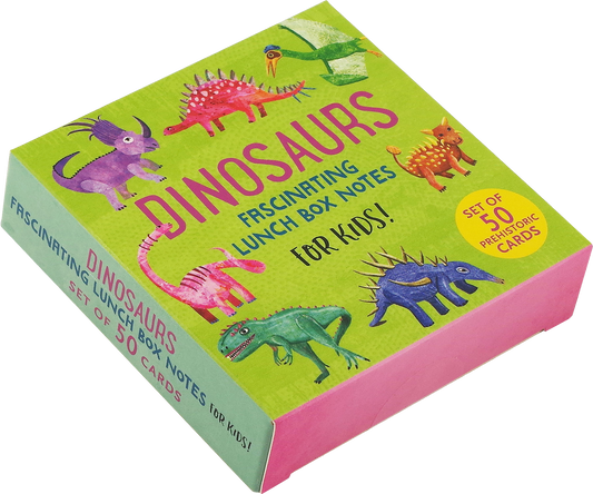 Dinosaurs Lunch Box Notes For Kids! (50 cards)