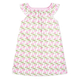 Pink Hydrangeas Emilia Lounge Dress