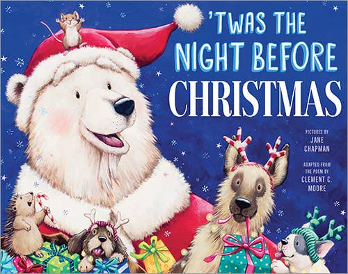 Twas the night before christmas book cover