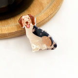 Mini Dog Series Hair Claw Clips
