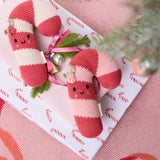 Baby candy cane (blush stripe)