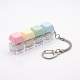 Colorful keycap clicker