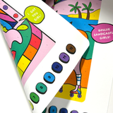 Unicorn Funland Paint Marker By Number Kit