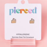 Slice of Cake Earrings
