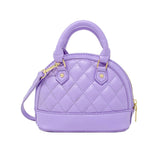 Mini Quilted Moon Handbag