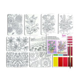 Flowers & Gardens Scenic Hues Watercolor Kit